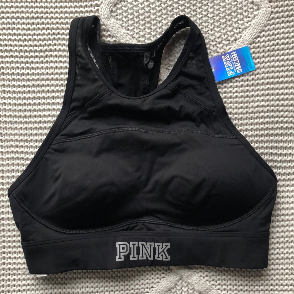 PINK sports bra.
